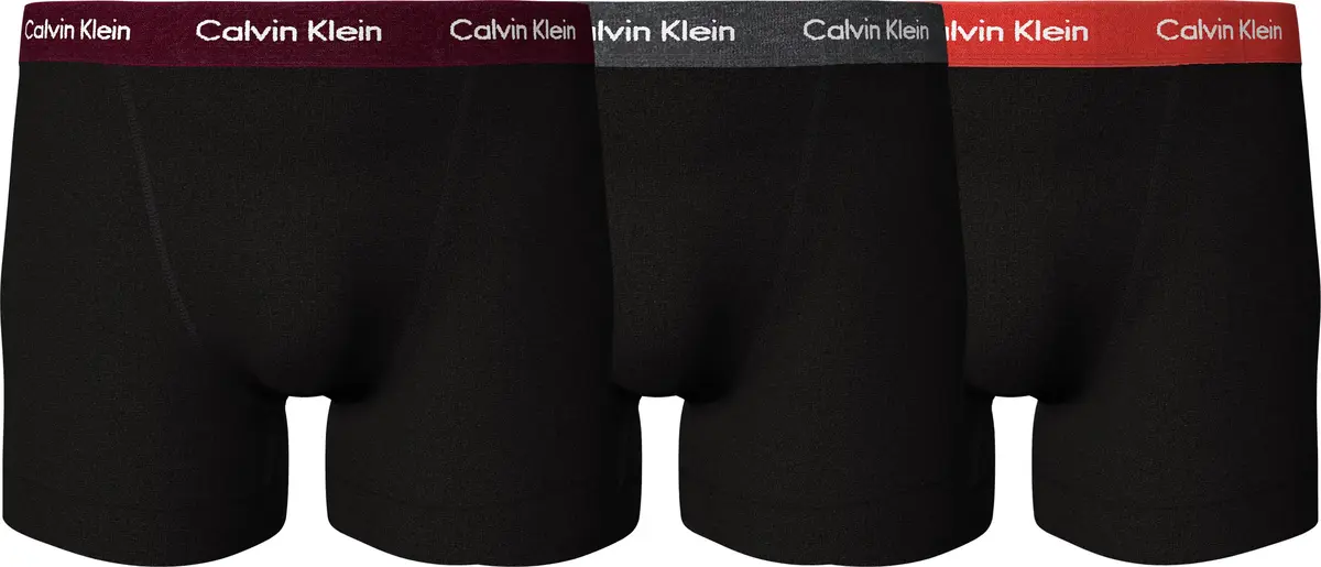 Calvin Klein TRUNK 3PK Erkek Siyah Boxer Set