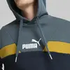 PUMA POWER Colorblock Hoodie FL Siyah Erkek Hoodie