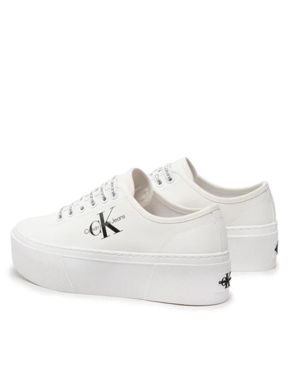 Calvin Klein CUPSOLE FLATFORM LAC Kadın Siyah Günlük Spor Ayakkabı