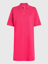 Tommy Hilfiger MDRN RLX BRIGHT HILF Kadın Pembe Elbise