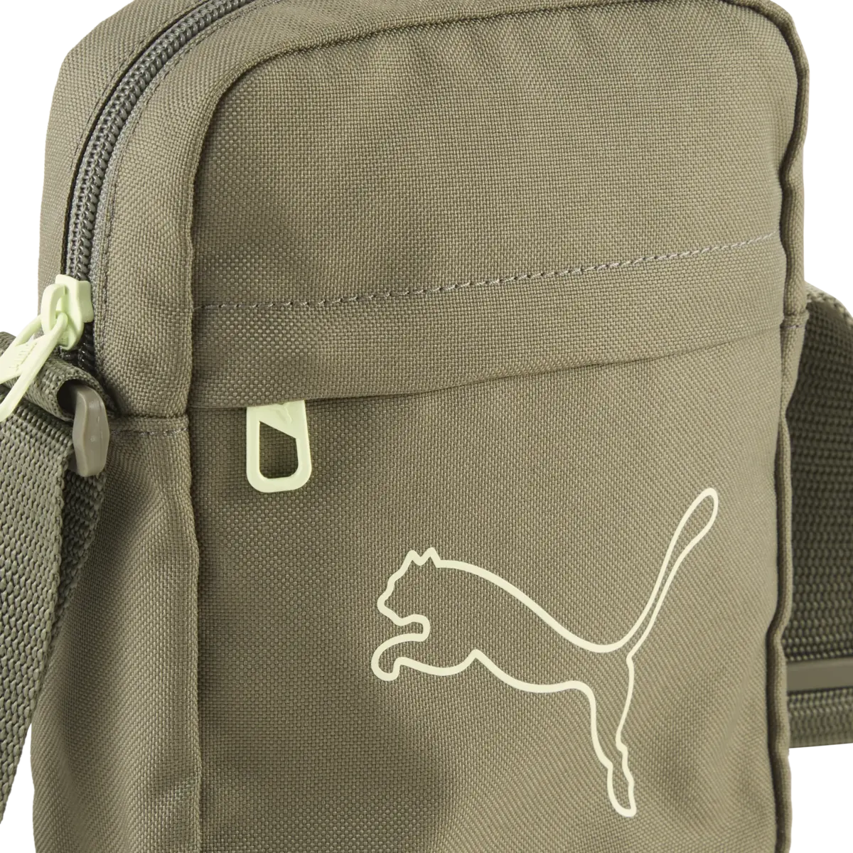 PUMA PLUS Portable Haki Omuz Çantası