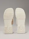 Calvin Klein SQ LOW WEDGE SANDAL, AEO Krem Kadın Terlik