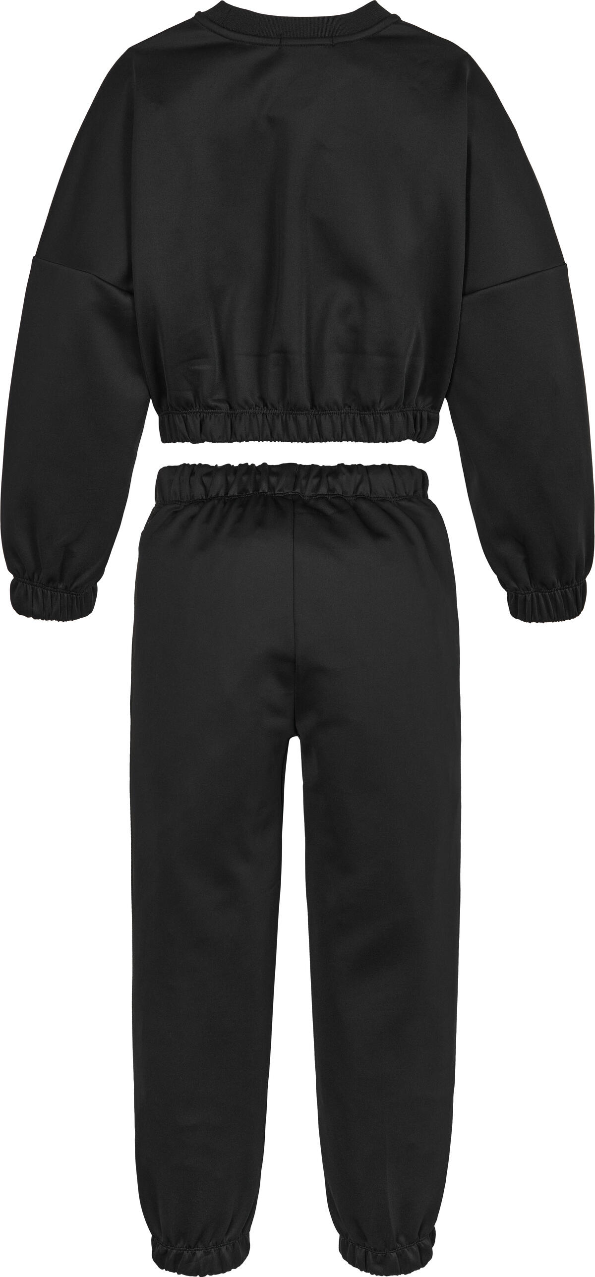 Calvin Klein LOGO TAPE CN SWEATPA Kadın Siyah Eşofman Takımı
