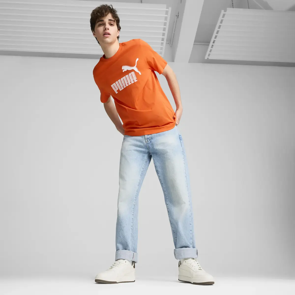 Puma Caven 2.0 Lux Beyaz Erkek Günlük Spor Ayakkabı