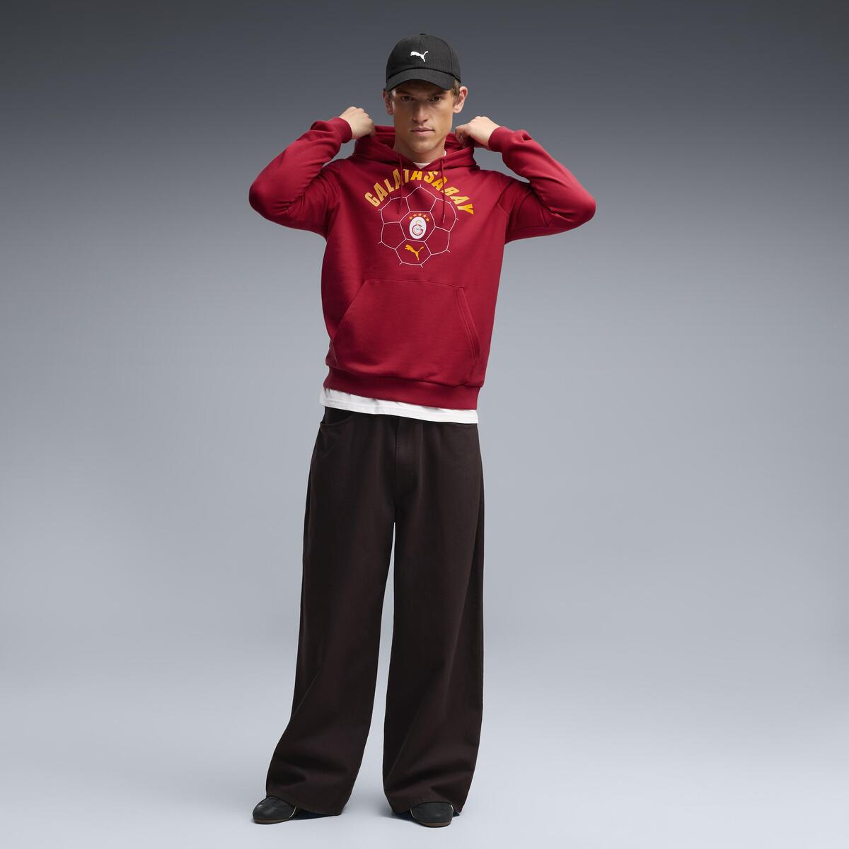 Puma GSK FtblCulture Hoodie GALATASARAY FtblCulture Erkek Kapüşonlu SWEATSHIRT