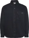 Calvin Klein BLUE BLACK STONE 90S OVERSHIRT Erkek Siyah Kot  Gömlek