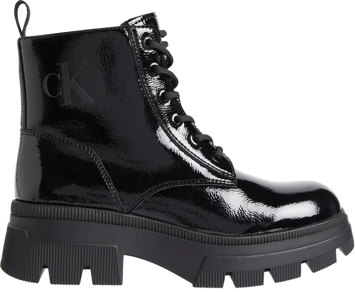 Calvin Klein CHUNKY COMBAT LACEUP Kadın Siyah Bot