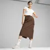 Puma DOWNTOWN Graphic Baby Tee Beyaz Kadın Tişört