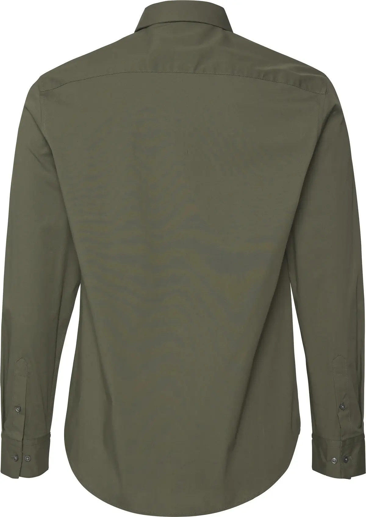 Calvin Klein LS SOLID STRETCH CLASSIC SHIRT Erkek Yeşil Gömlek