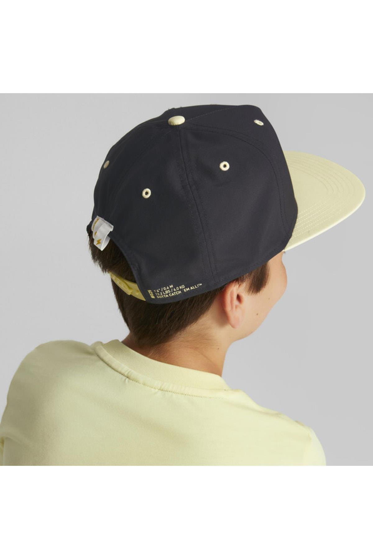 Puma X Pokemon Flatbrim Cap Jr Siyah Çocuk Şapka