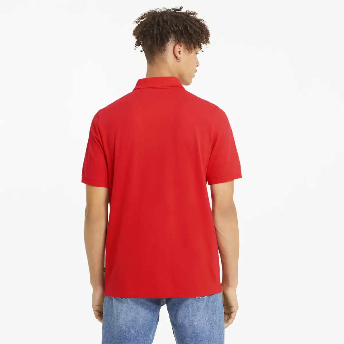 Puma ESS Pique Polo Kırmızı Erkek Polo T-Shirt