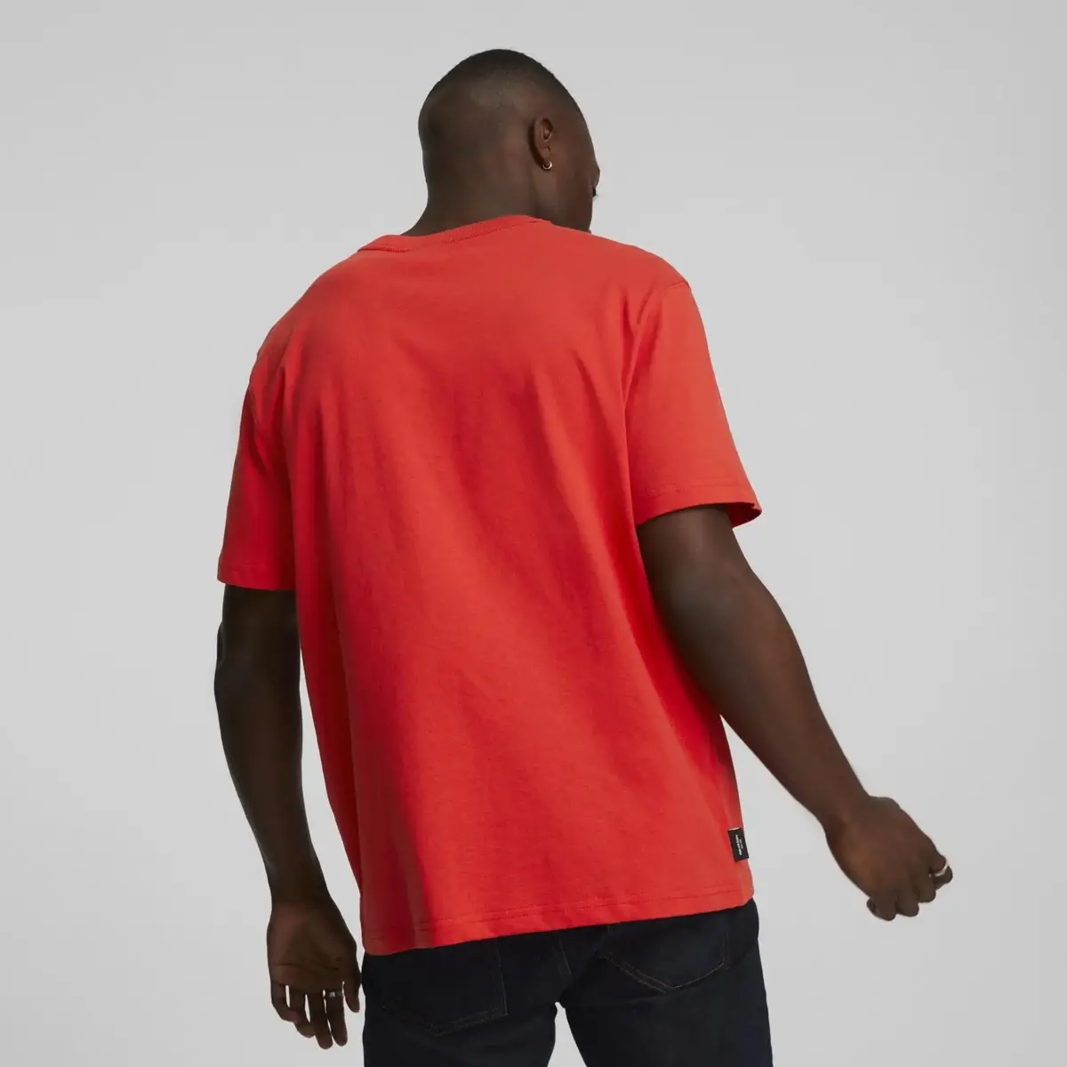 Puma Downtown Tee Kırmızı Erkek T-Shirt