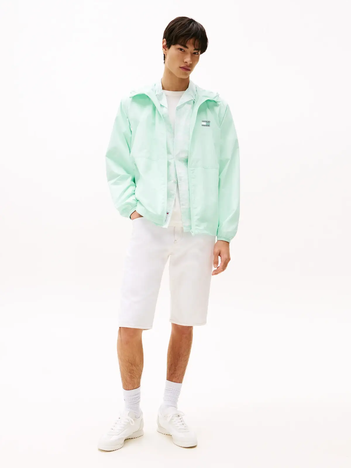 Tommy Hilfiger TJM CHICAGO WINDBREA, L6V Yeşil Erkek Ceket