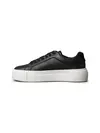 Calvin Klein FF CUPSOLE LACE UP L, BEH Siyah Kadın Spor Ayakkabı & Sneaker