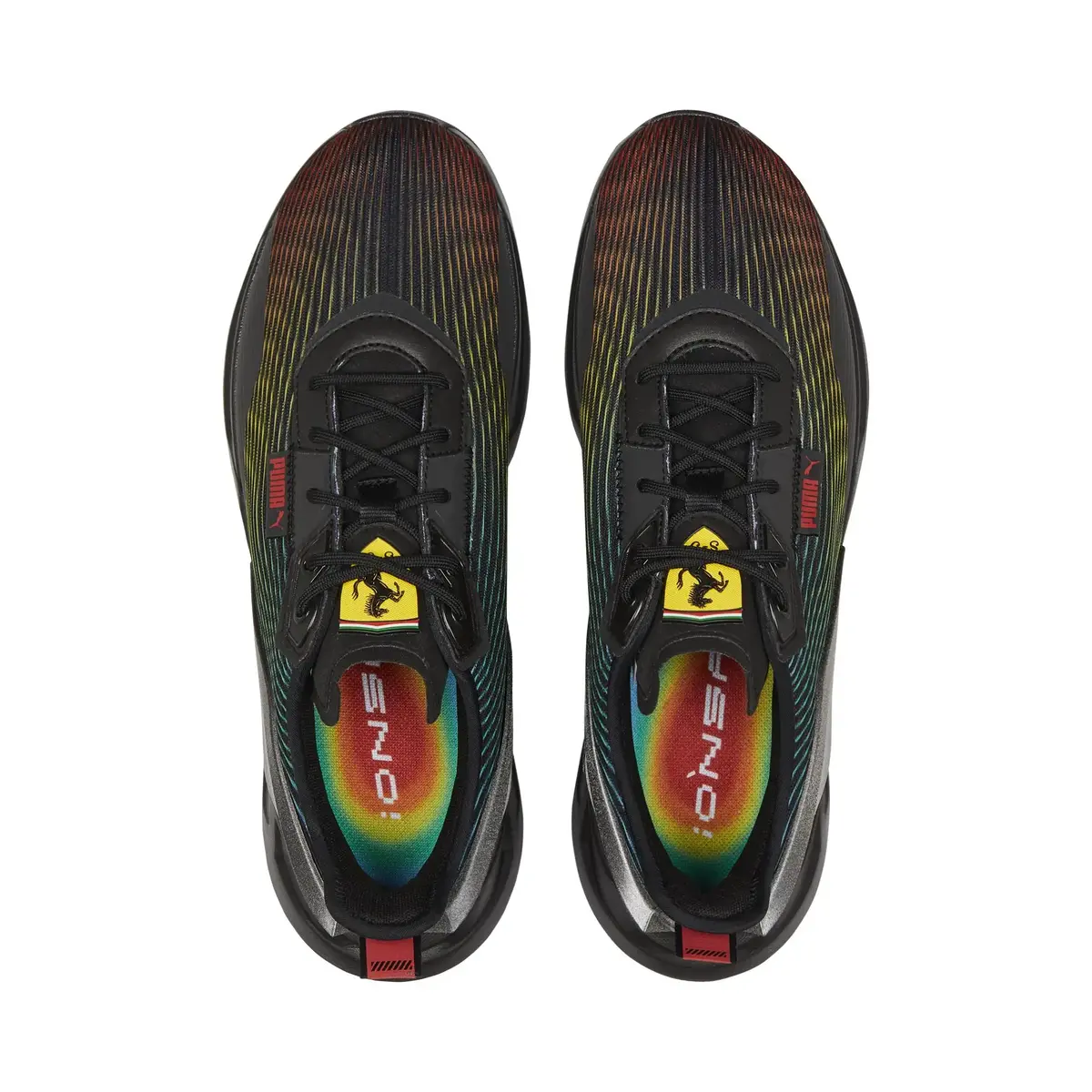 Puma Ferrari Ionspeed Velocıty Siyah Erkek Günlük Spor Ayakkabı