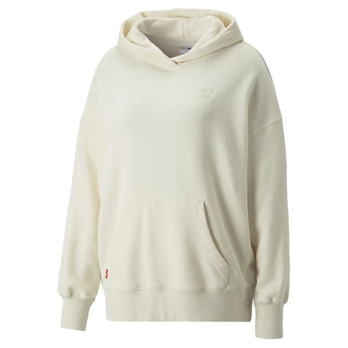Puma Infuse Oversized Hoodie Bej Kadın Sweatshirt