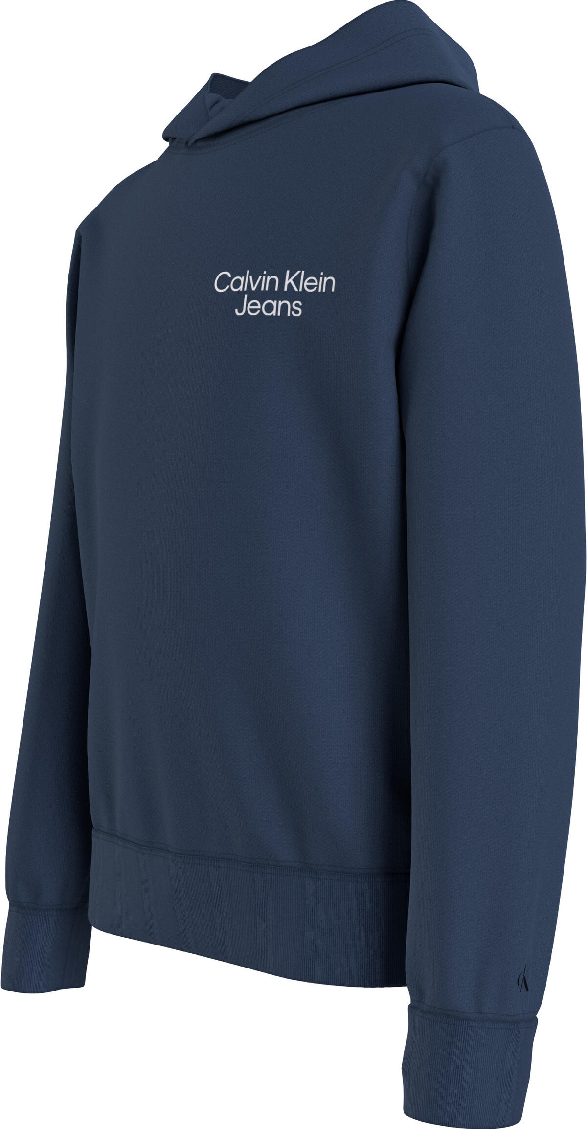 Calvin Klein CKJ STACK LOGO HOODI Erkek Mavi Hoodie