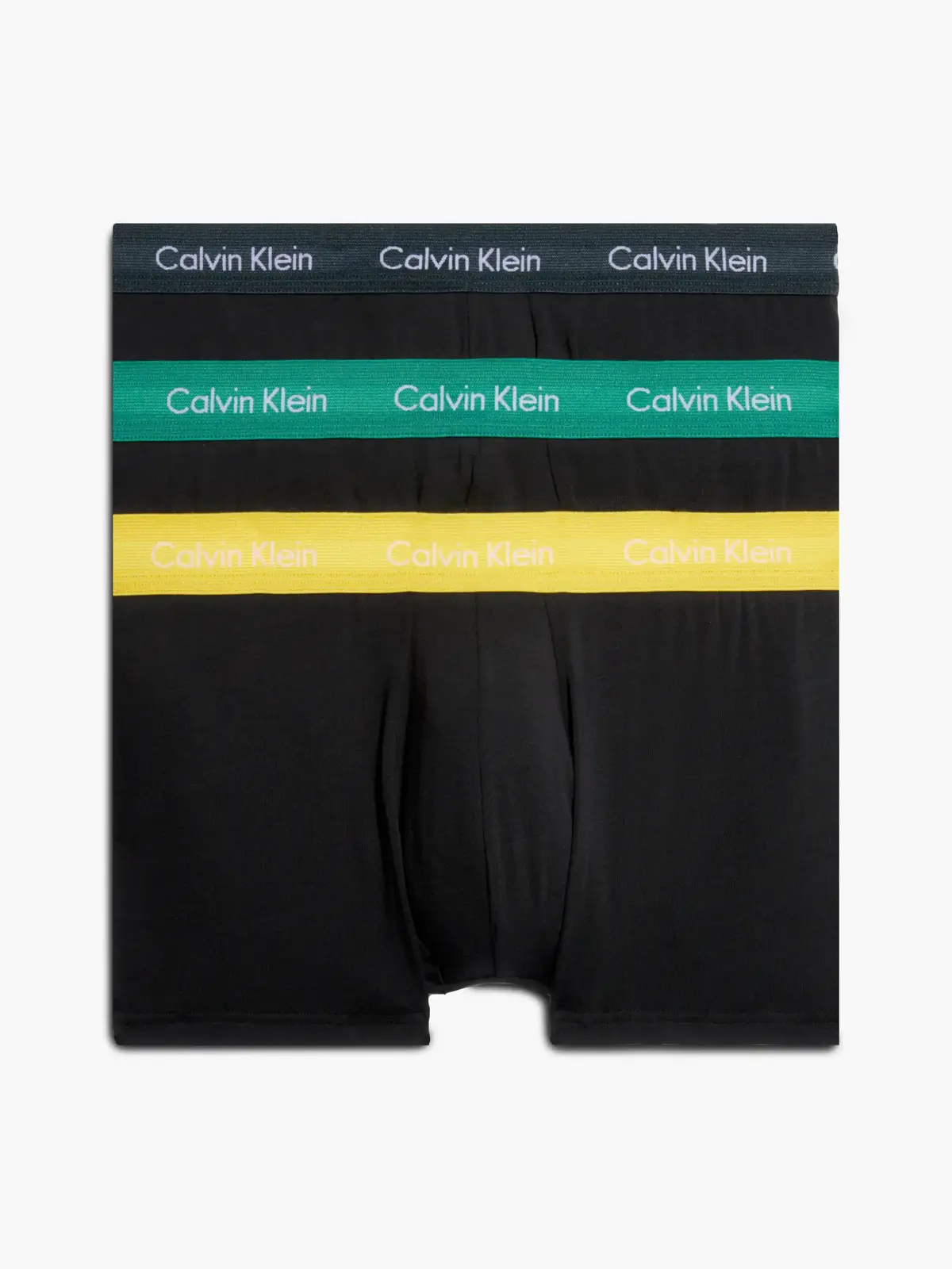 Calvin Klein LOW RISE TRUNK 3PK Erkek Siyah Boxer Set