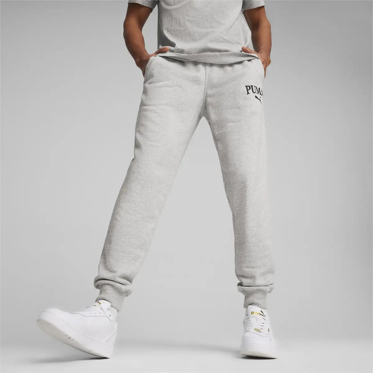 Puma SQUAD Sweatpants TR cl Açık Gri Erkek Eşofman Altı