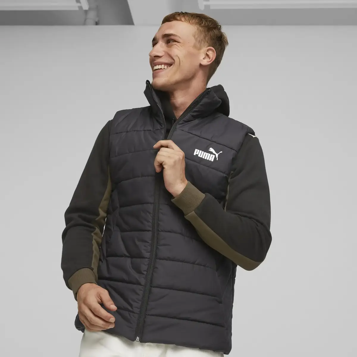 Puma ESS Padded Vest Siyah Erkek Şişme Yelek