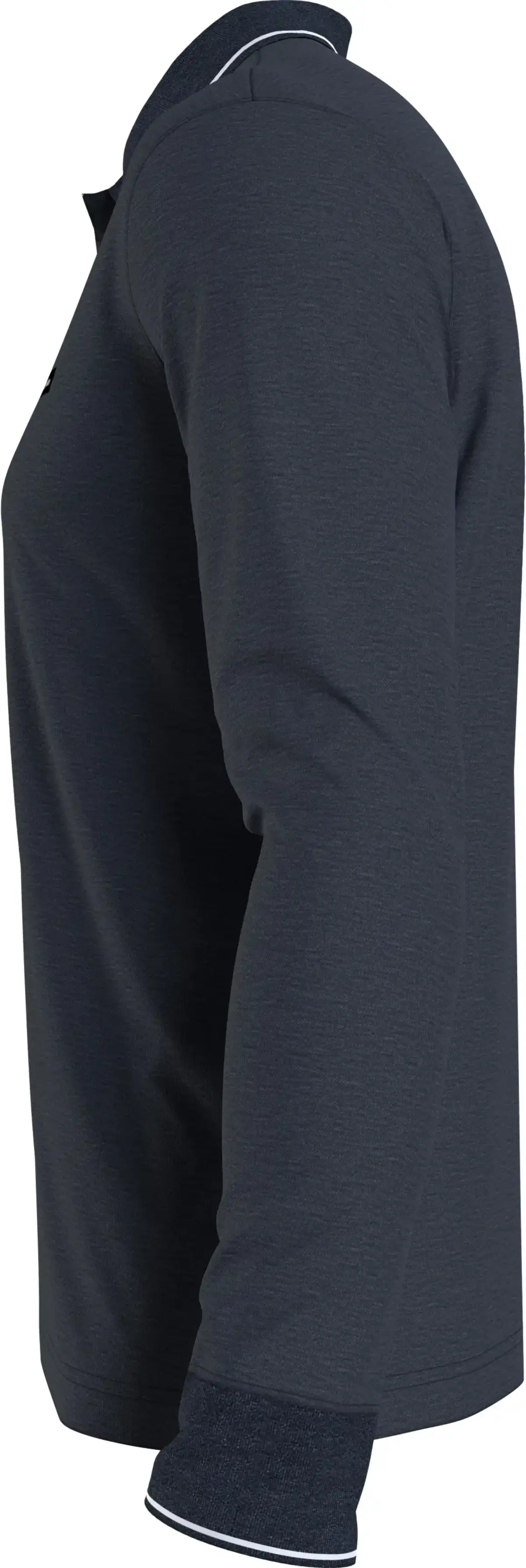 Calvin Klein STRETCH PIQUE LS TIP Erkek Antrasit Polo T-Shirt