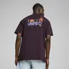 Puma DOWNTOWN Relaxed Graphic Tee Siyah Erkek T-Shirt