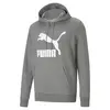 Puma Classics Logo Hoodie TR Gri Erkek Sweatshirt