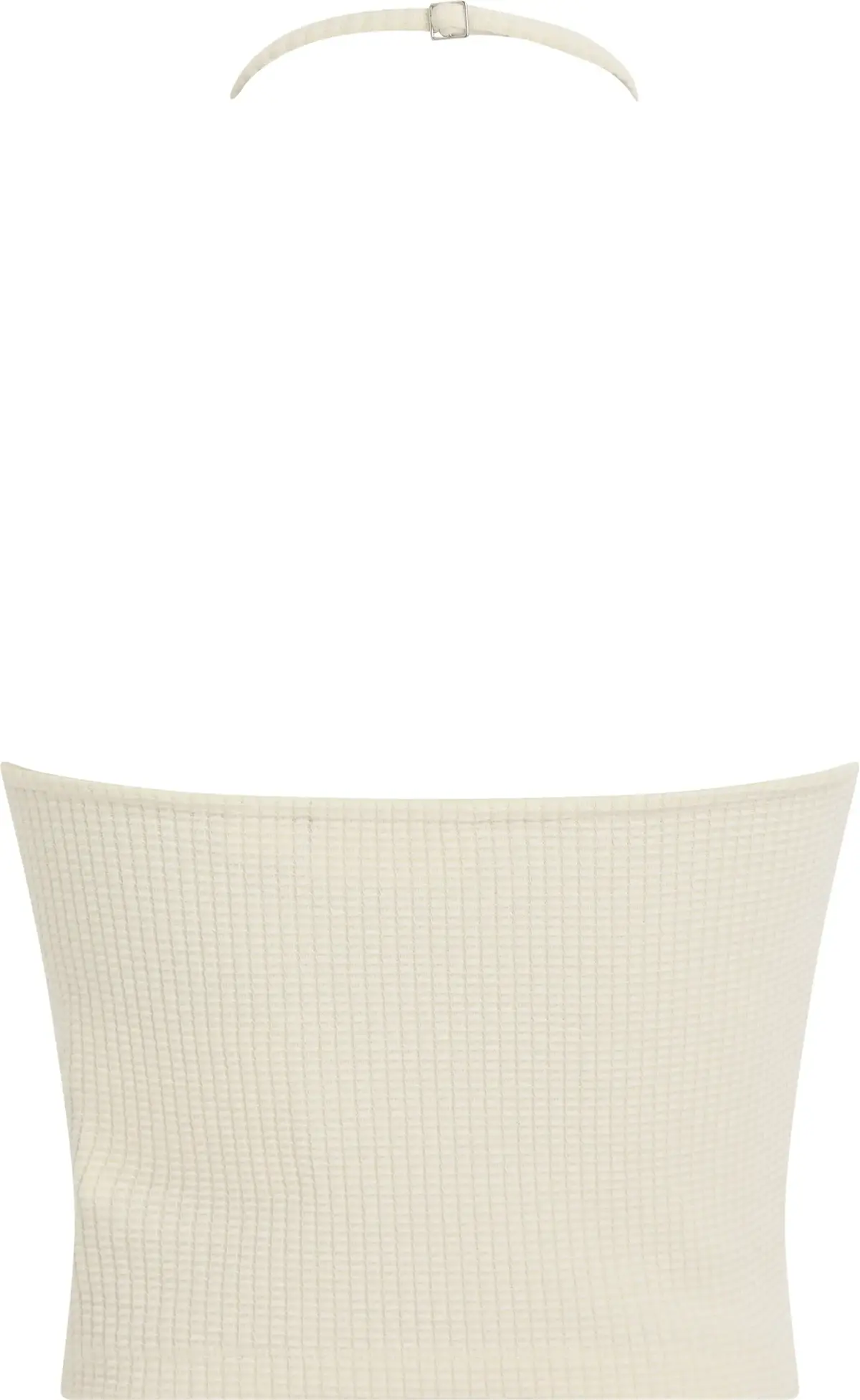 Calvin Klein WAFFLE TEXTURE HALTE, CKS Krem Kadın T-Shirt & Polo