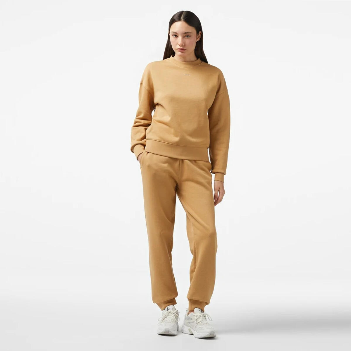 Calvin Klein NANO LOGO RELAXED JO, GC3 Bej Kadın Eşofman Altı