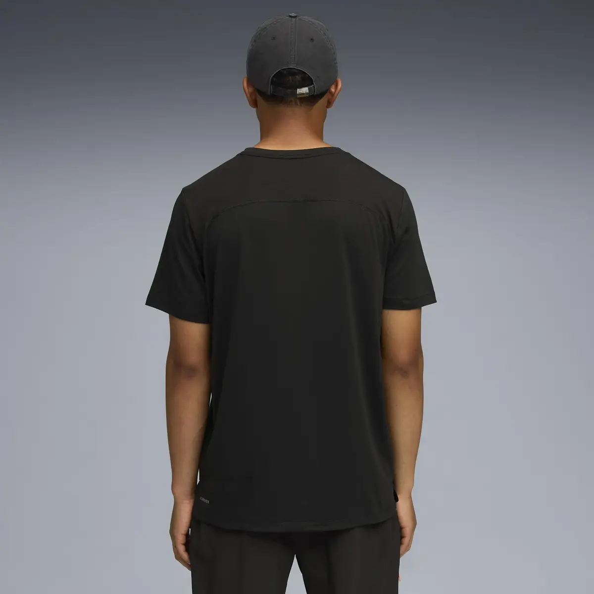 Puma M CLOUDSPUN TEE Siyah Erkek T-Shirt