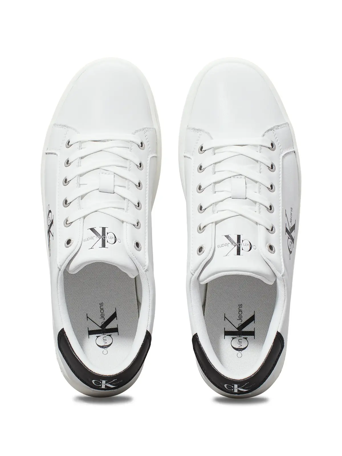 Calvin Klein CLASSIC CUP LOW LACEUP Beyaz Erkek Günlük Spor Ayakkabı