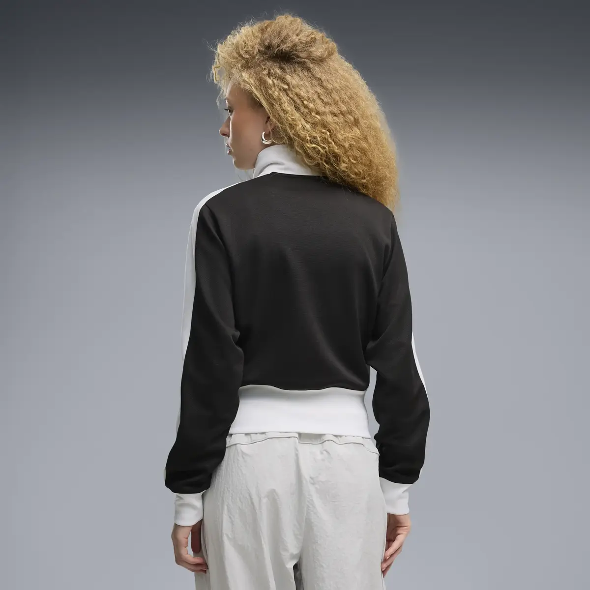 Puma T7 Retro Track Jacket Siyah Kadın Ceket