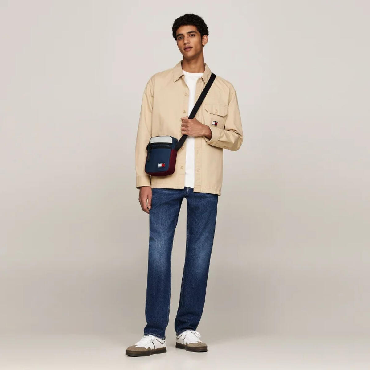 Tommy Hilfiger TJM FRESHMAN REPORTE, 0GY Lacivert Erkek Çapraz Çanta