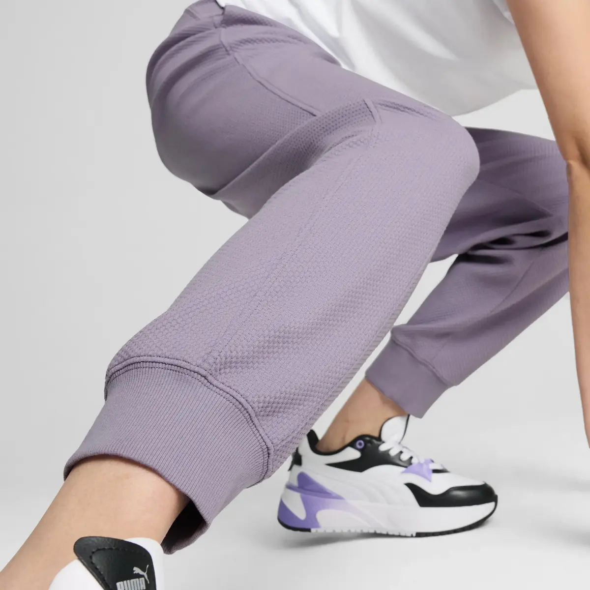 Puma HER High Waist Pants Mor Kadın Eşofman Altı