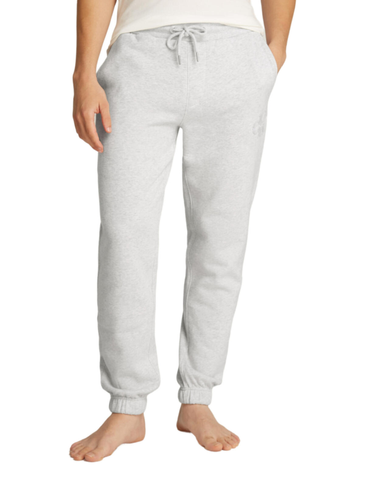 Calvin Klein CHENILLE MONOLOGO SW, P6G Gri Erkek Eşofman Altı