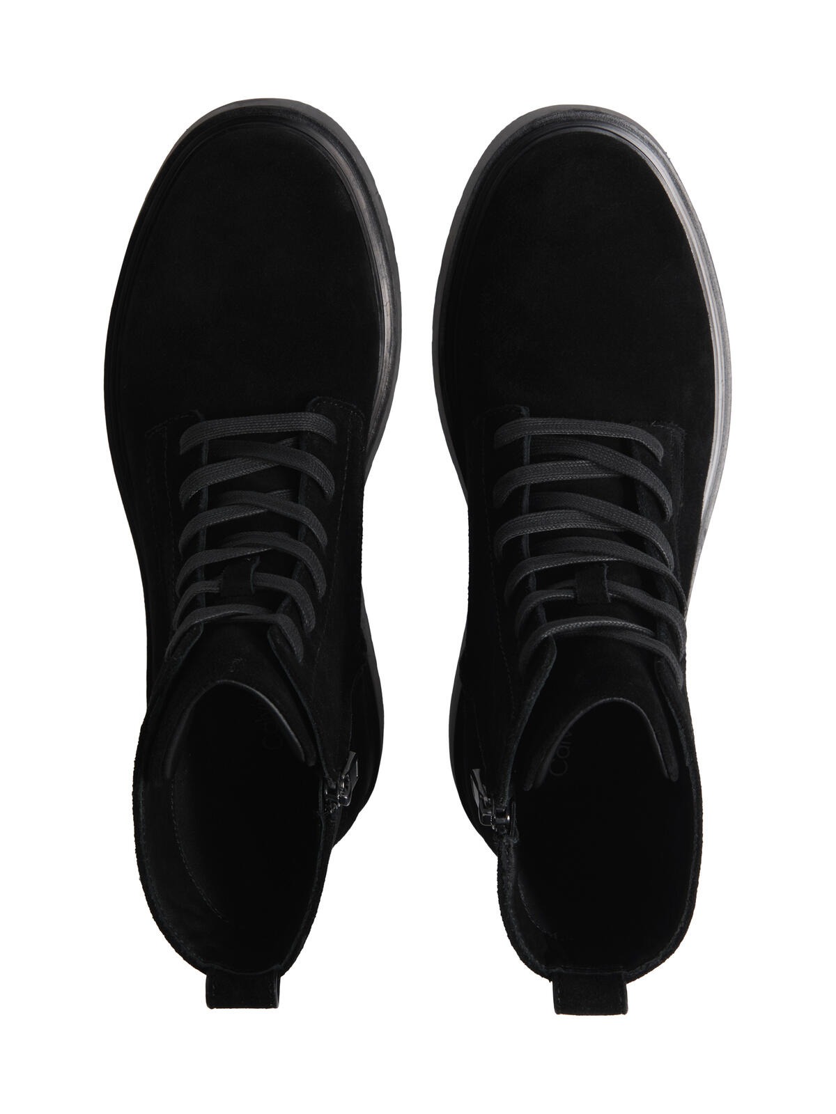 Calvin Klein COMBAT ESS LACE UP ZIP BOOT SU Siyah Erkek Bot Calvin Klein COMBAT ESS LACE UP ZIP BOOT SU Siyah Erkek Bot