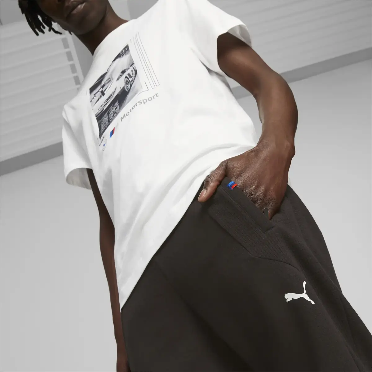 Puma BMW MMS Sweat Pants, reg/cc Siyah Erkek Eşofman Altı