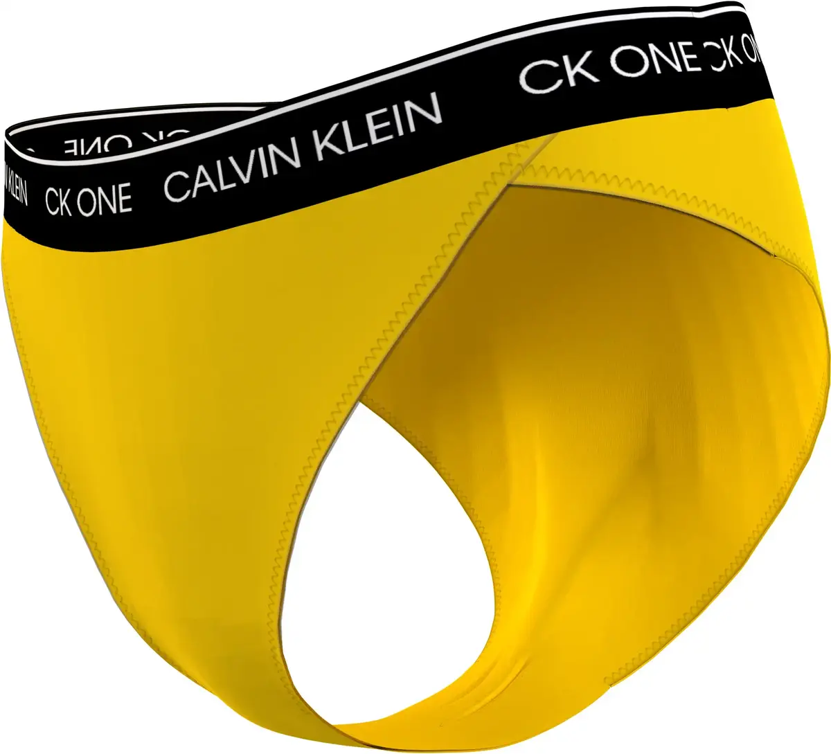 Calvin Klein HIGH WAIST CHEEKY BI Kadın Sarı Bikini Altı