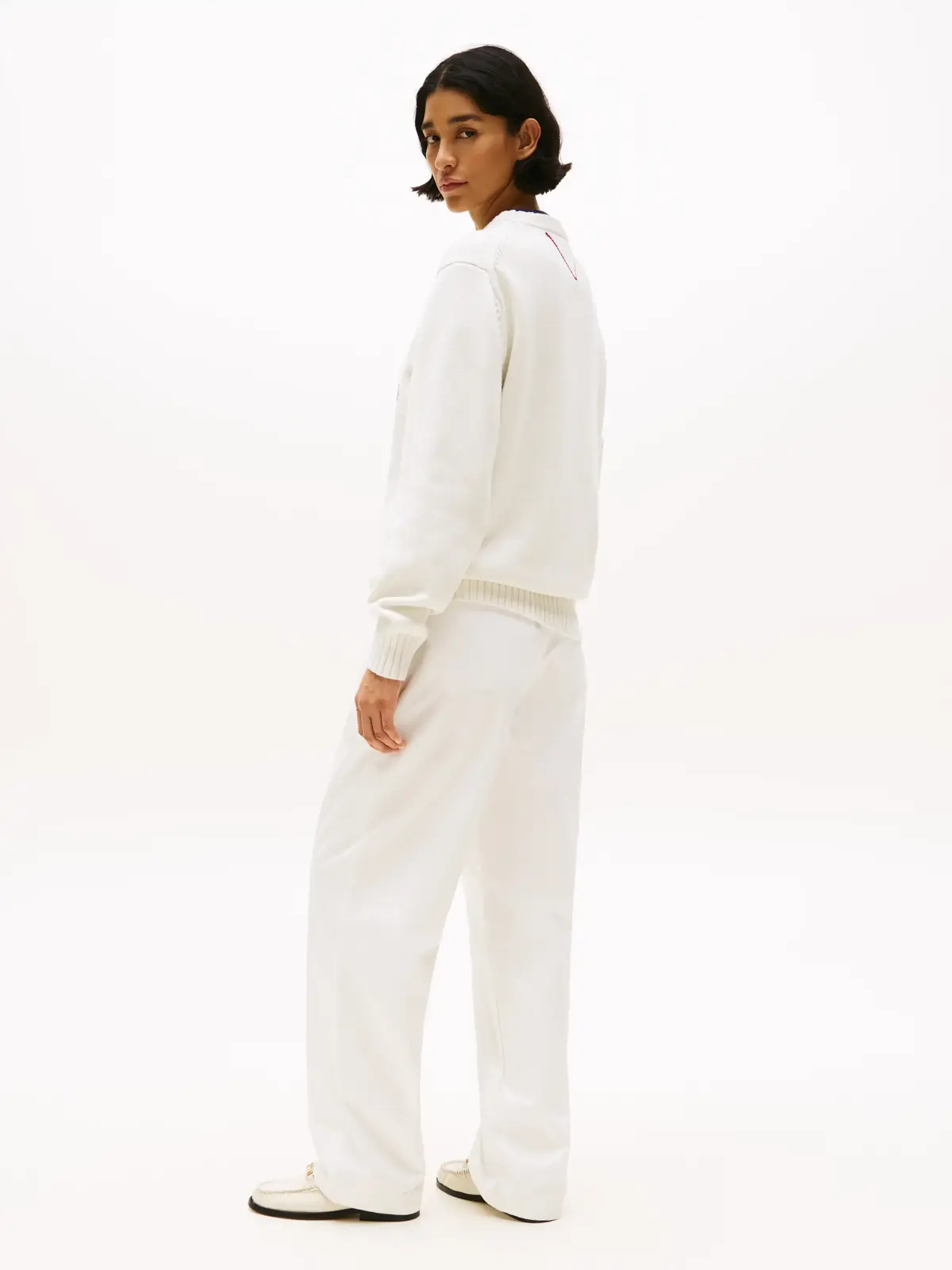 Tommy Hilfiger GI SAILING CREWNECK, YBI Krem Erkek Sweatshirt