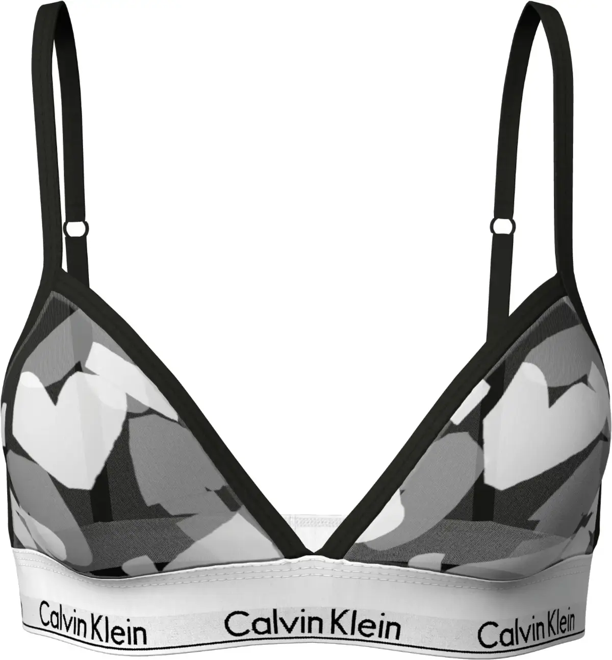 Calvin Klein LGHT LINED TRIANGLE Kadın Siyah Sütyen