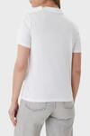 Calvin Klein SS CLASIC MONOLOGO T, YAF Beyaz Kadın T-Shirt