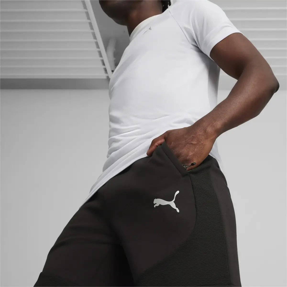 Puma EVOSTRIPE Shorts 8'' DK Siyah Erkek Şort