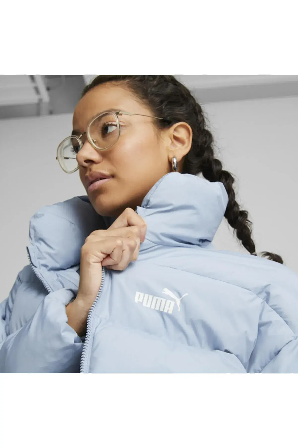 Puma Ess+ Polyball Puffer Mavi Kadın Şişme Mont