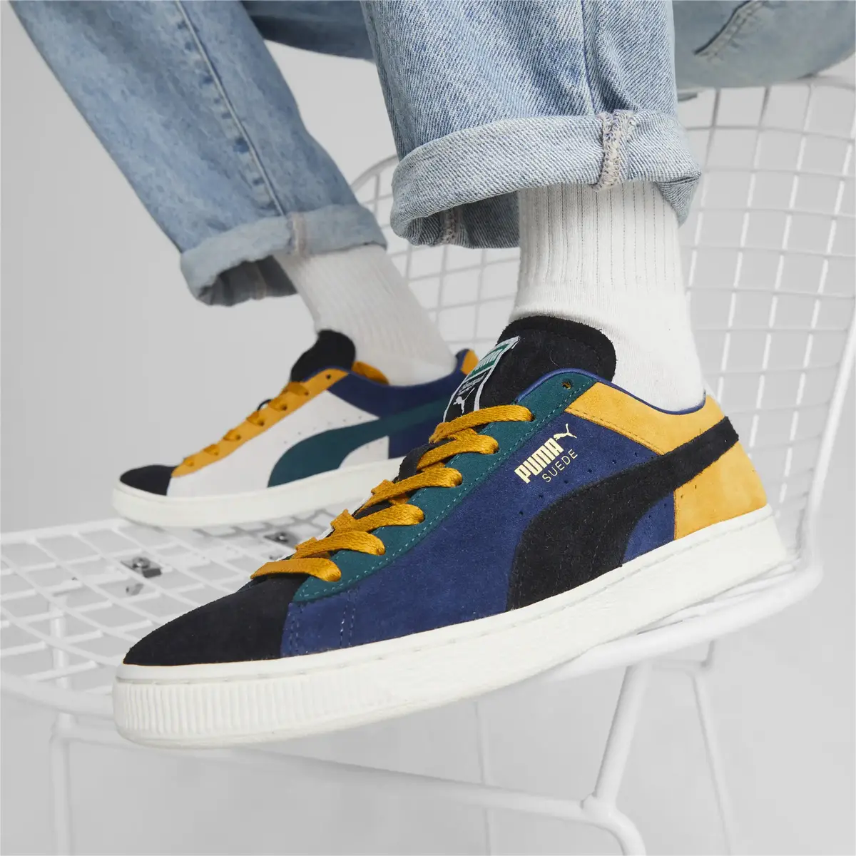Puma Suede Iconix 23 Mavi Erkek Günlük Spor Ayakkabı