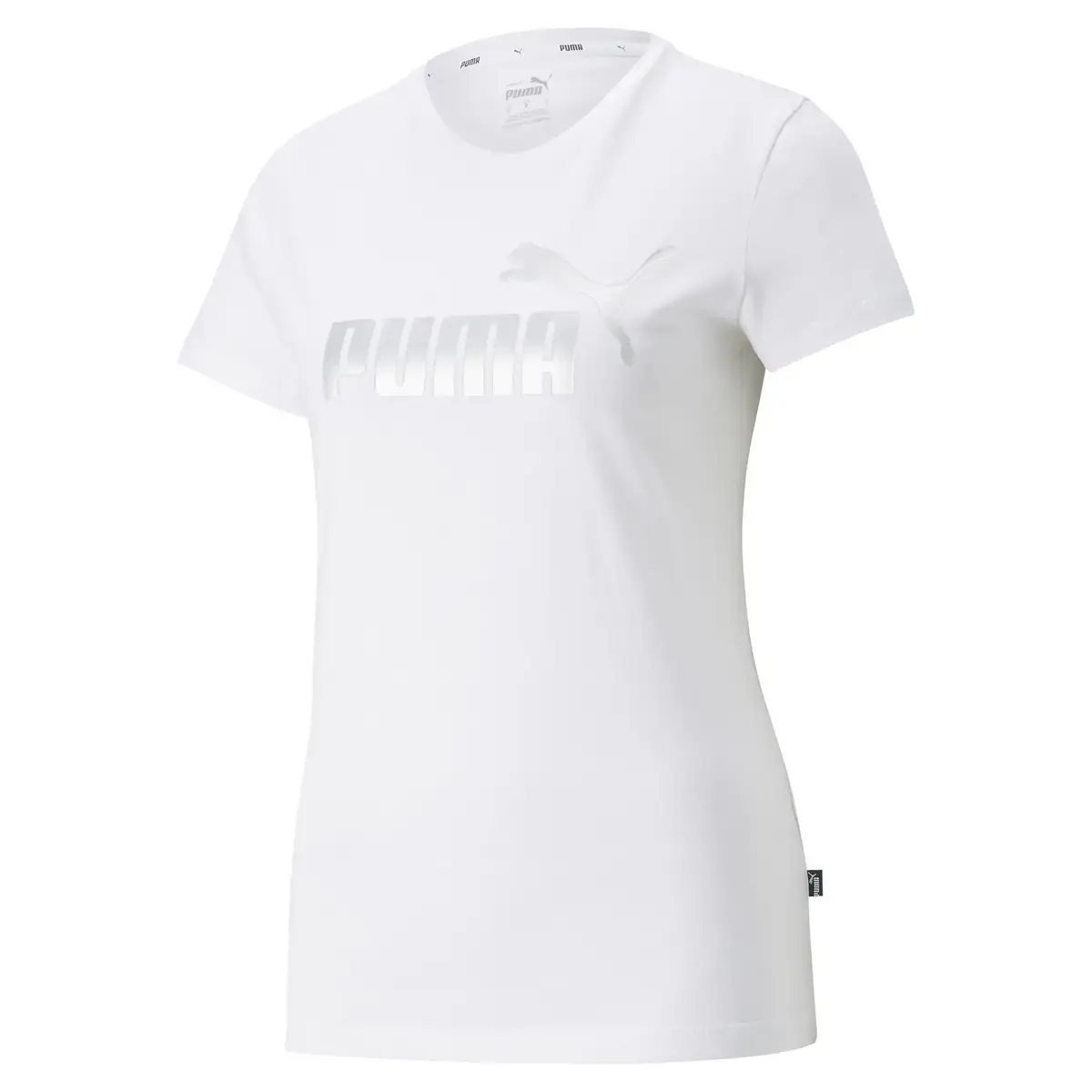 Puma Ess + Metallic Logo T-Shirt