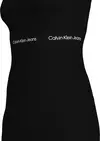 Calvin Klein LOGO ELASTIC STRAPPY, BEH Siyah Kadın Elbise-Etek