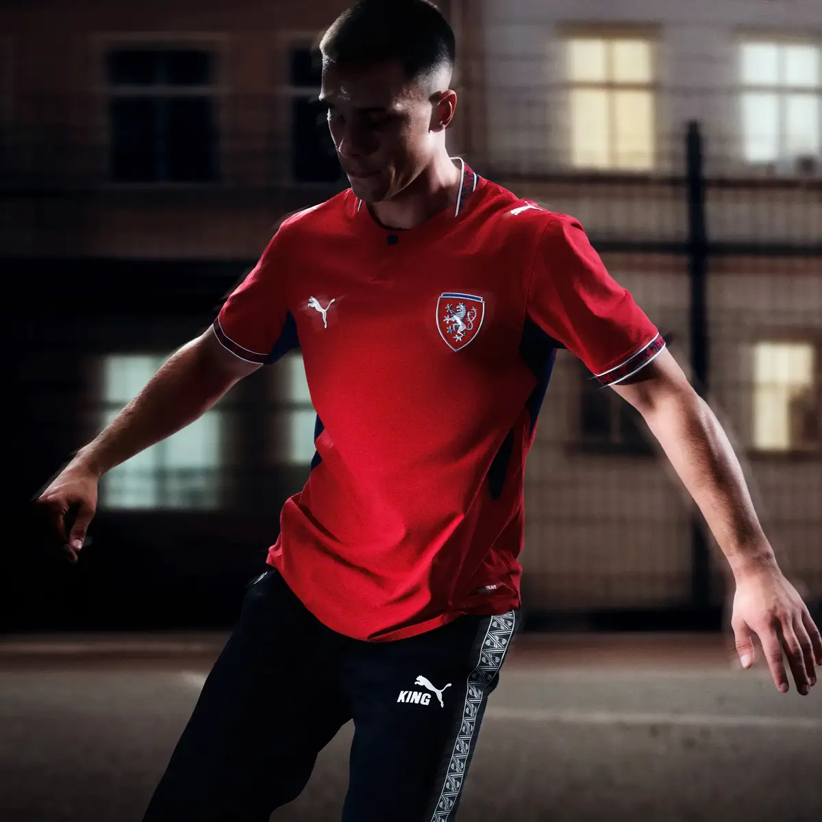 Puma FACR Home Jersey Replica Kırmızı Erkek Forma
