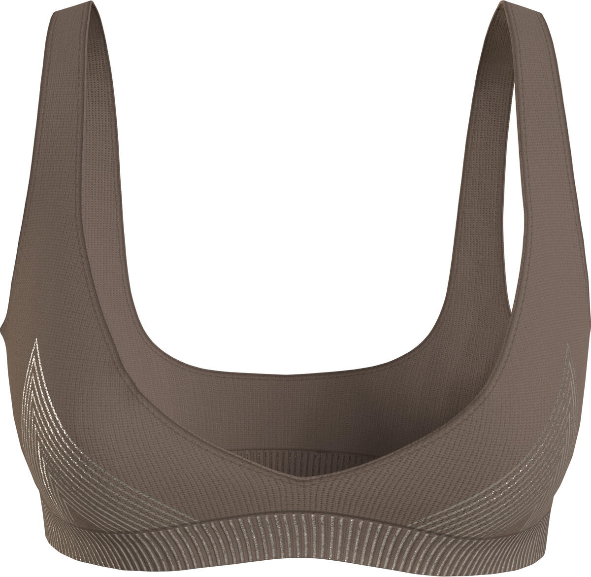 Calvin Klein TRIANGLE BRALETTE Kadın Kahverengi Bikini Üstü