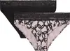 Calvin Klein 2PK BIKINI-LACE Kadın Pembe Bkini Külot Set
