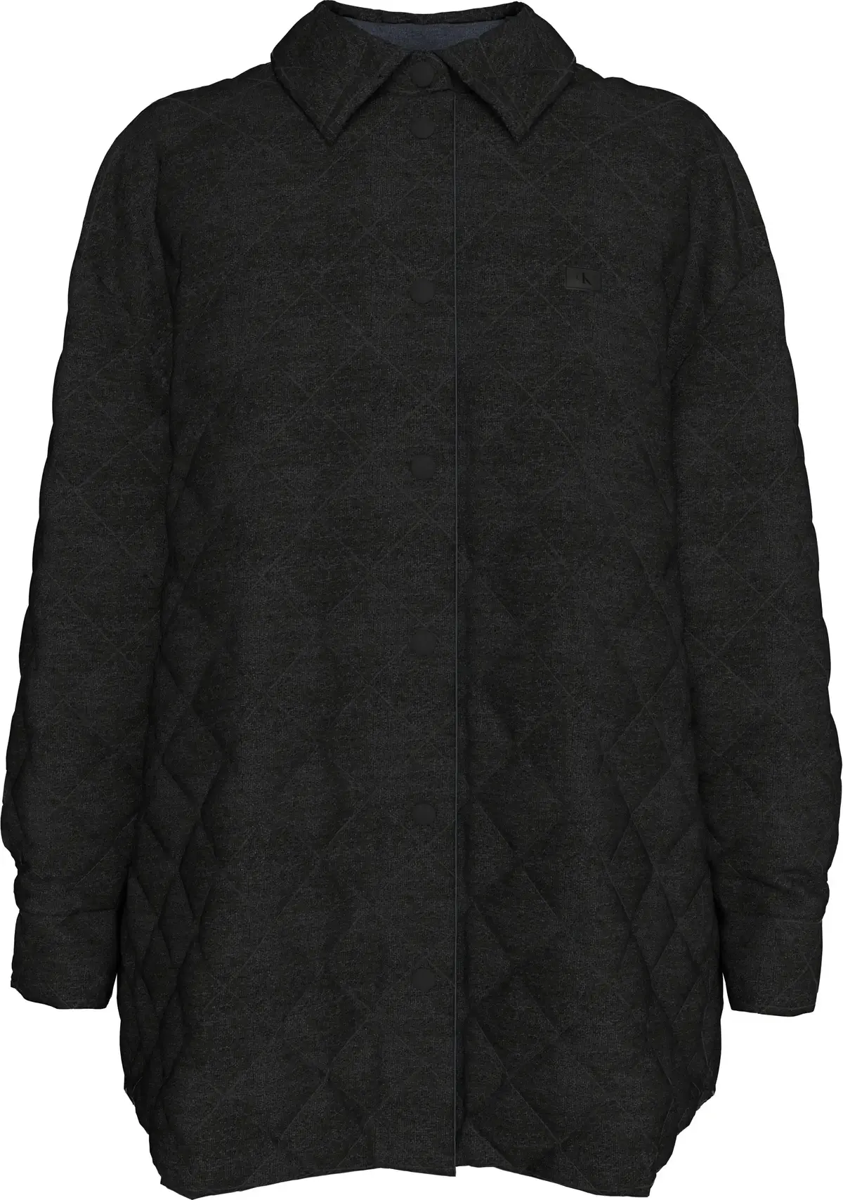 Calvin Klein LYOCELL REVERSIBLE L, CGE Siyah Kadın Ceket